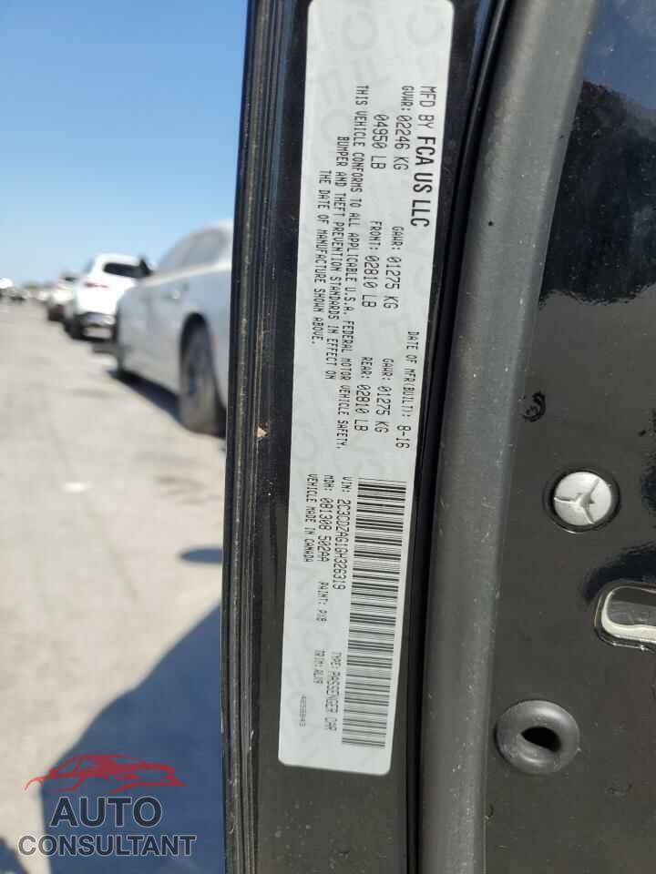 DODGE CHALLENGER 2016 - 2C3CDZAG1GH326319
