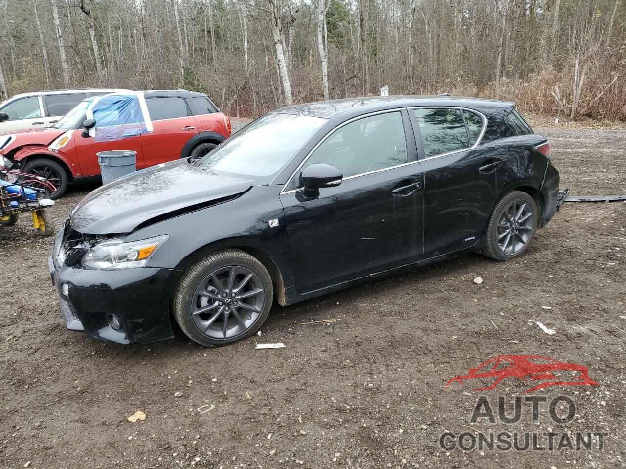 LEXUS CT 200 2012 - JTHKD5BH0C2082252