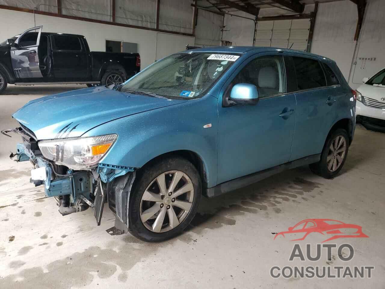 MITSUBISHI OUTLANDER 2014 - 4A4AR4AU7EE017416