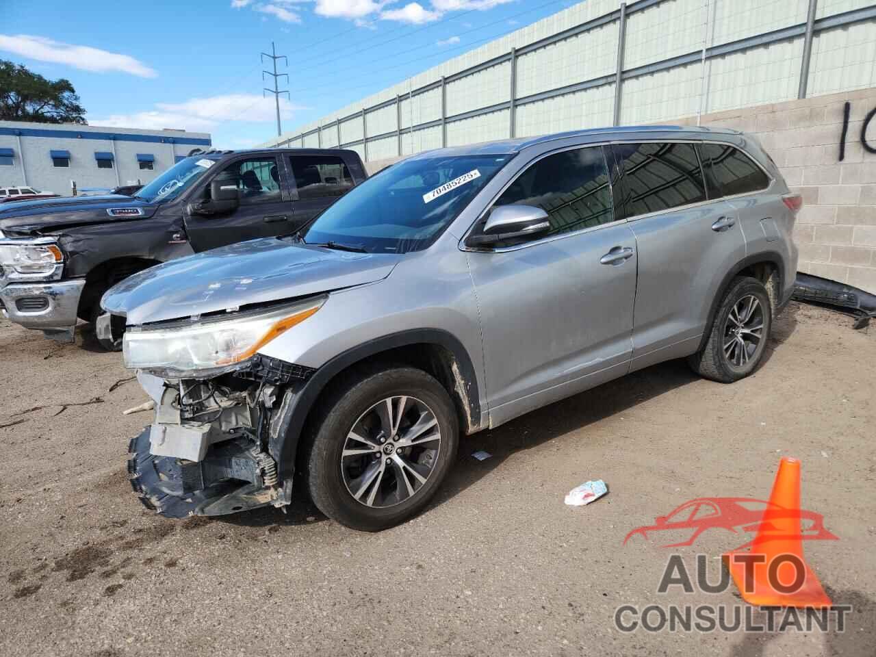 TOYOTA HIGHLANDER 2016 - 5TDKKRFH9GS153326
