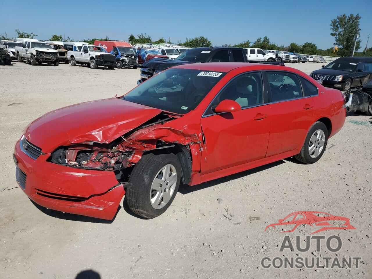 CHEVROLET IMPALA 2009 - 2G1WB57K691226417