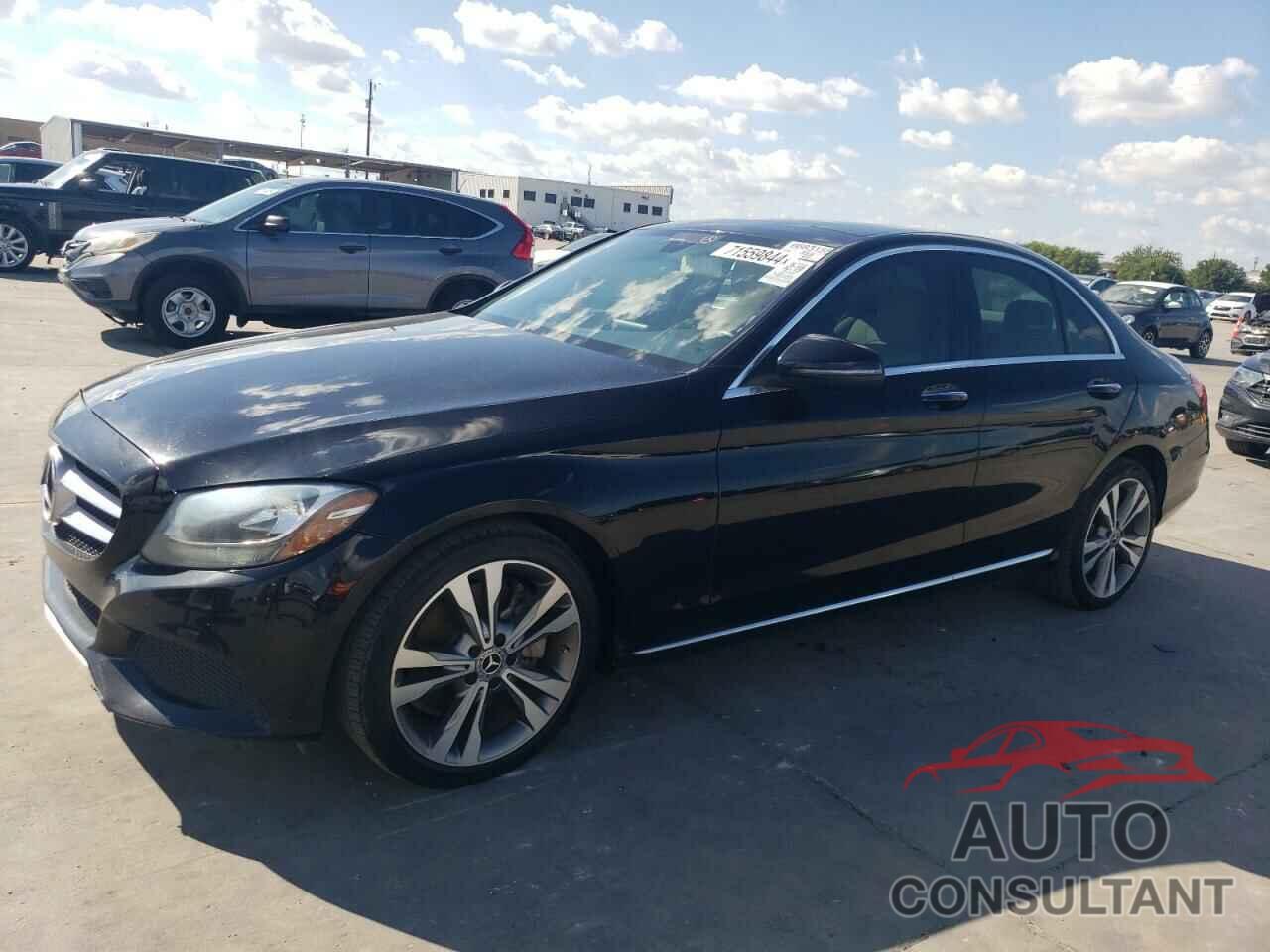 MERCEDES-BENZ C-CLASS 2018 - WDDWF4JB3JR389655