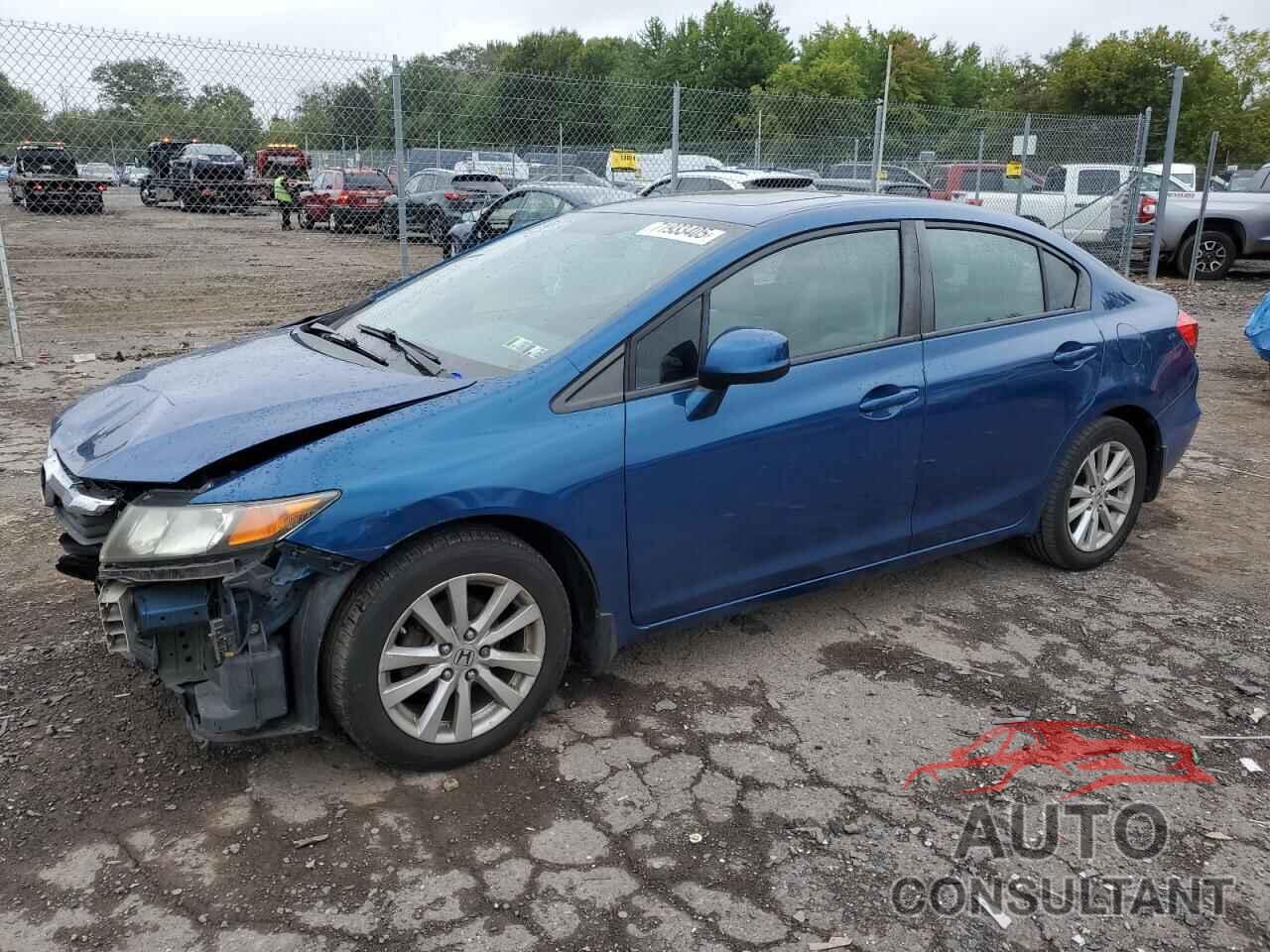 HONDA CIVIC 2012 - 19XFB2F96CE322482