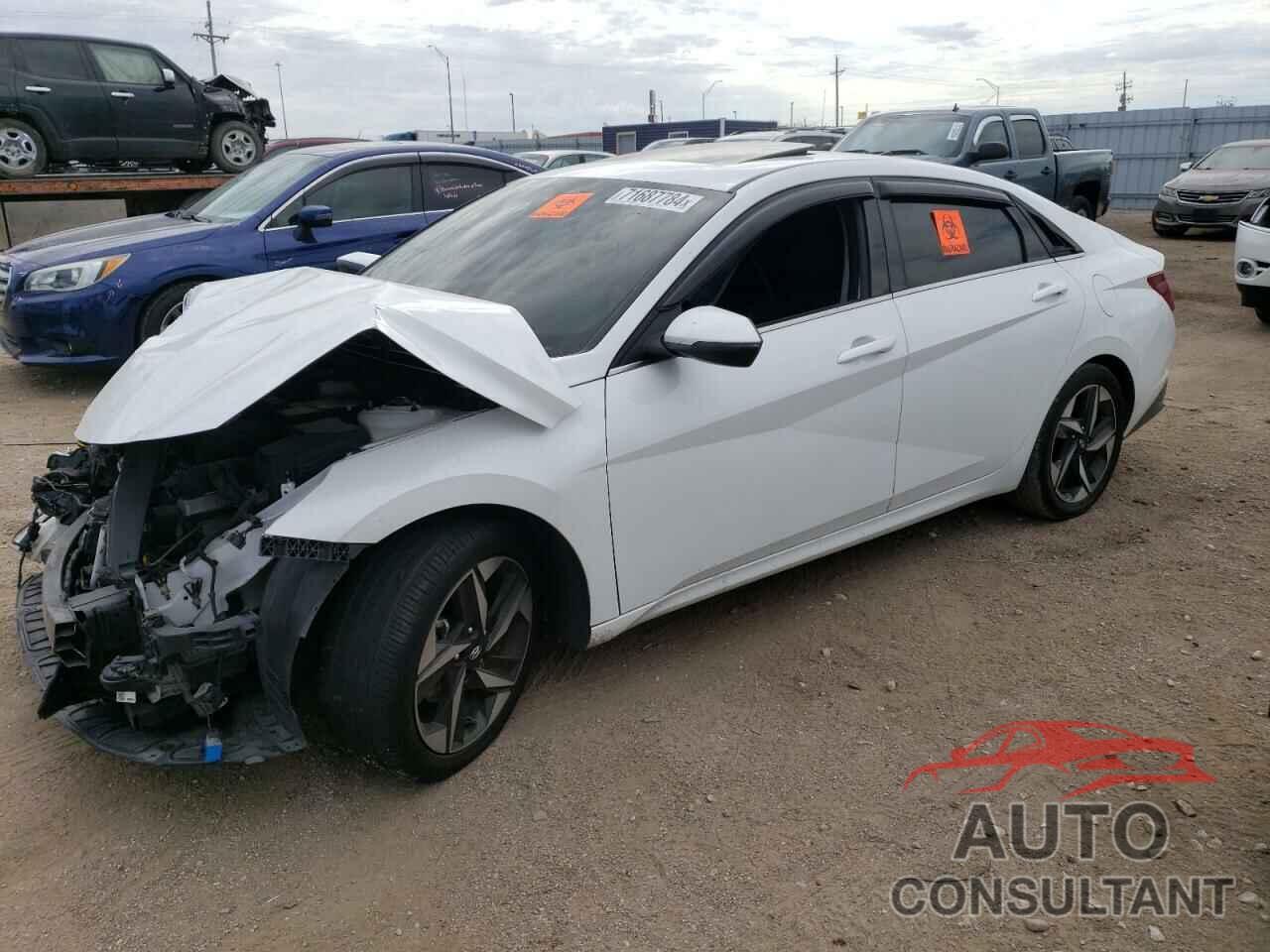 HYUNDAI ELANTRA 2021 - 5NPLP4AG0MH013531