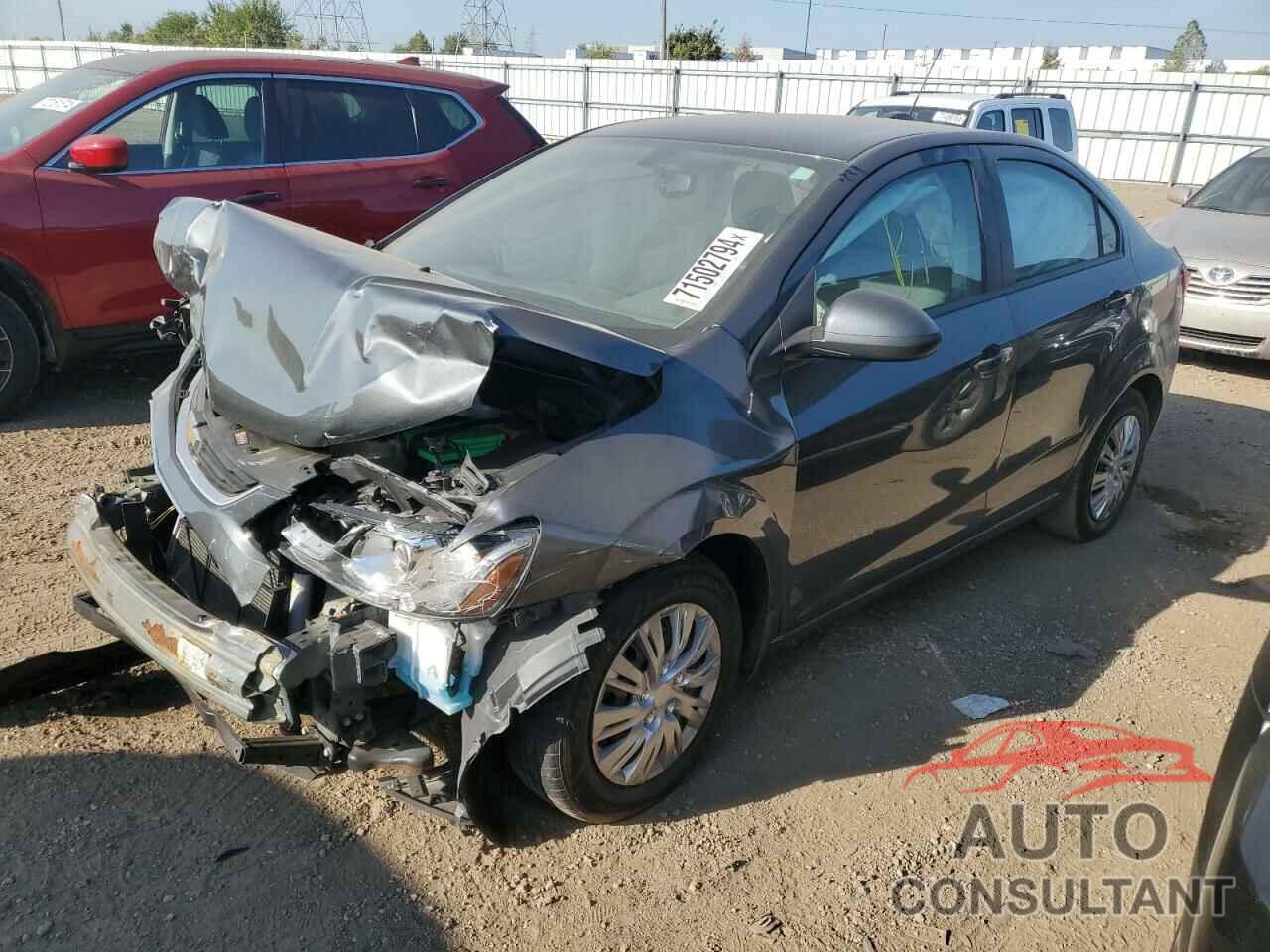 CHEVROLET SONIC 2017 - 1G1JB5SH0H4133353