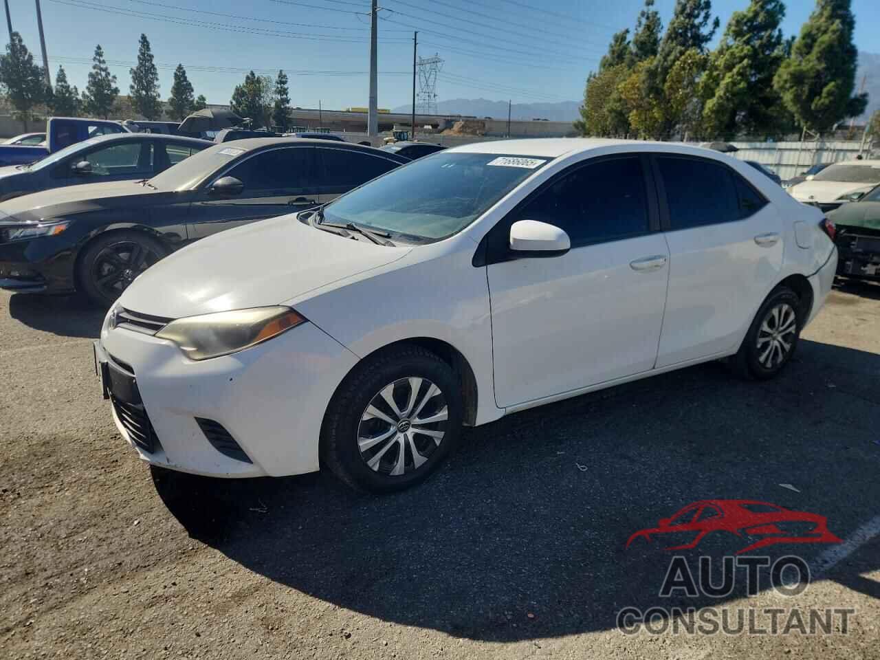 TOYOTA COROLLA 2016 - 5YFBURHE7GP460595