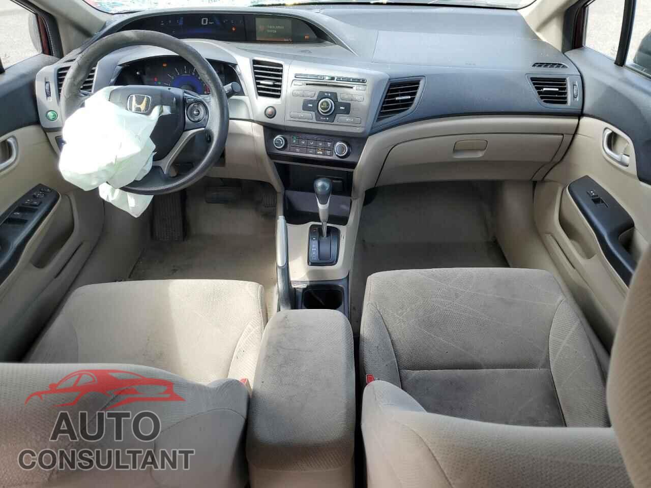 HONDA CIVIC 2012 - 2HGFB2F54CH579434