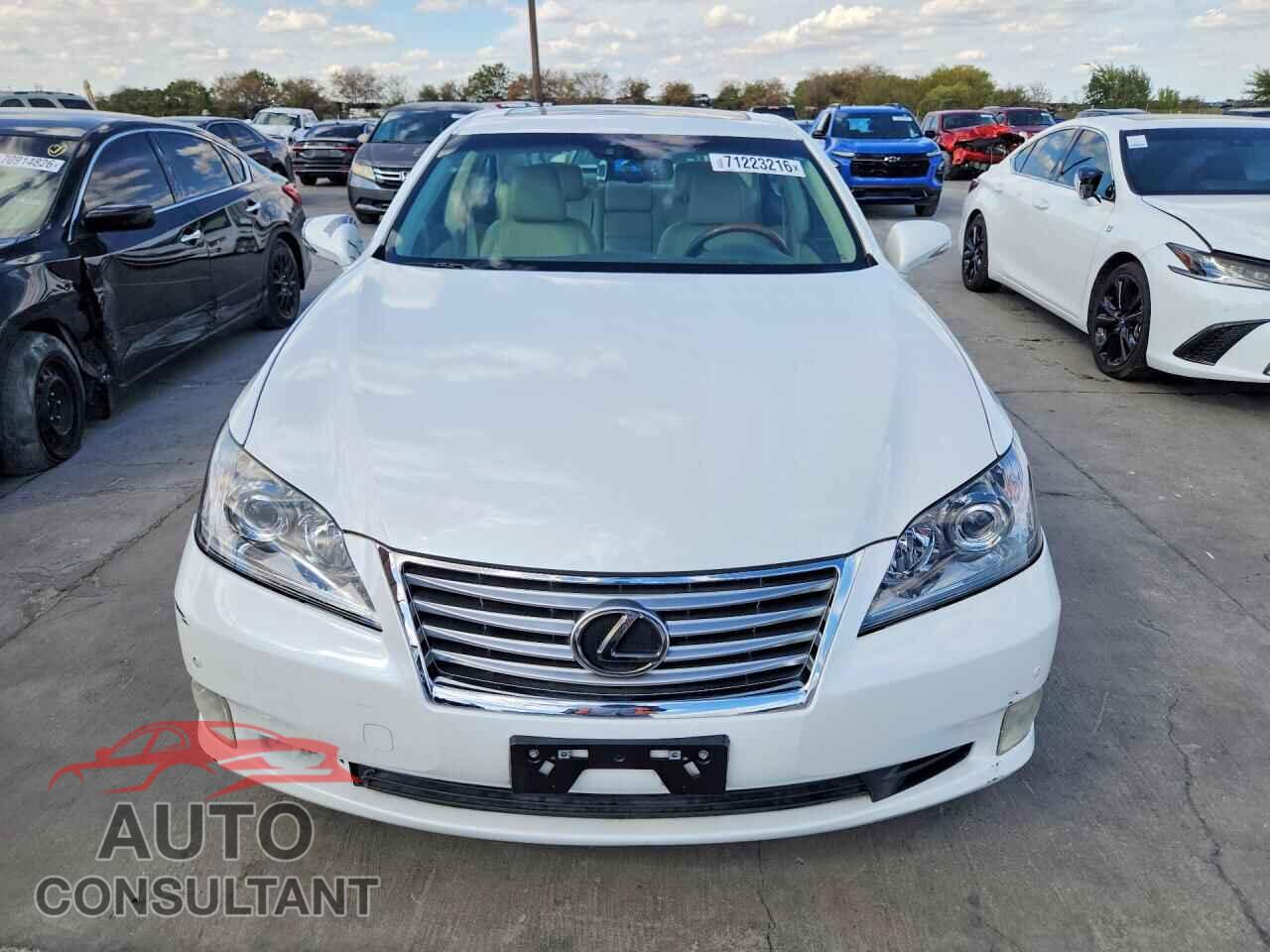 LEXUS ES350 2012 - JTHBK1EG7C2501523
