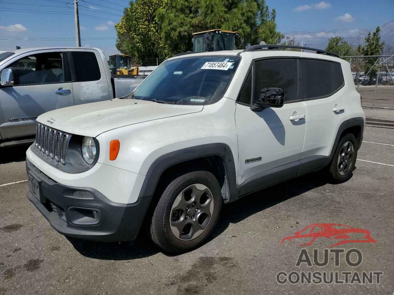 JEEP RENEGADE 2016 - ZACCJABW9GPD10637