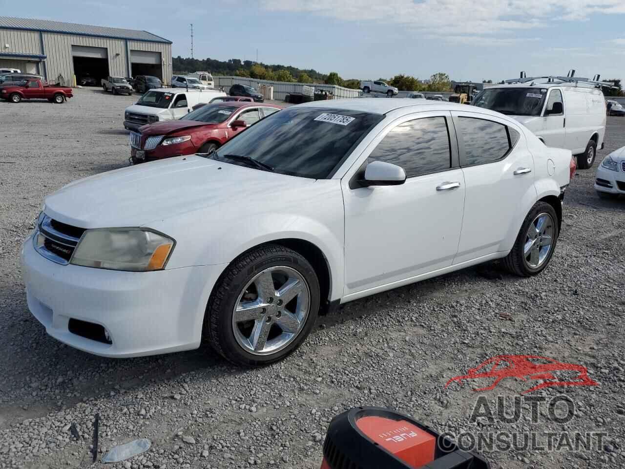 DODGE AVENGER 2013 - 1C3CDZCB8DN502738