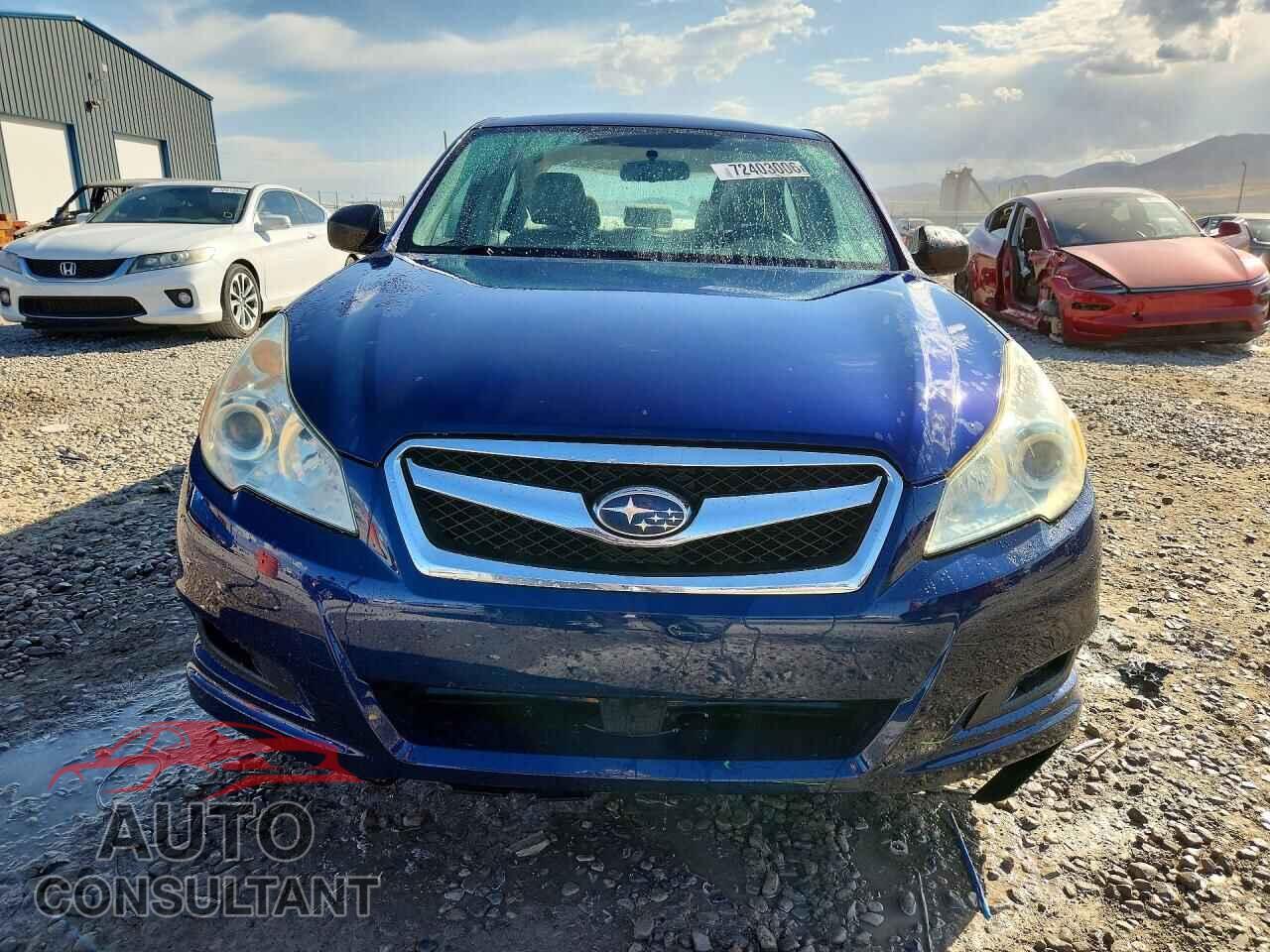 SUBARU LEGACY 2011 - 4S3BMBA64B3255098
