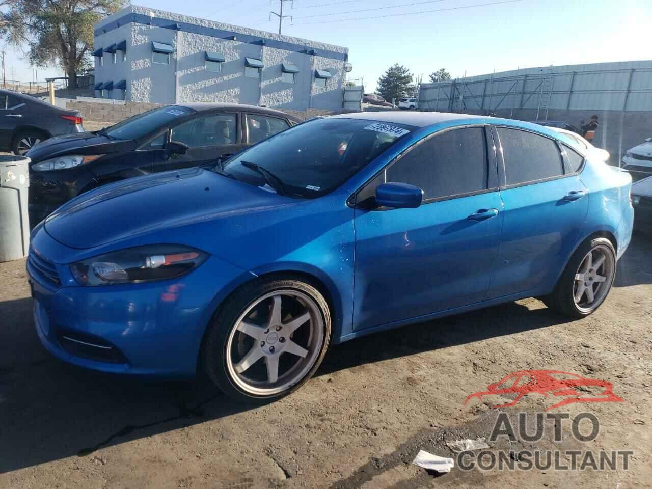 DODGE DART 2016 - 1C3CDFAA3GD623714
