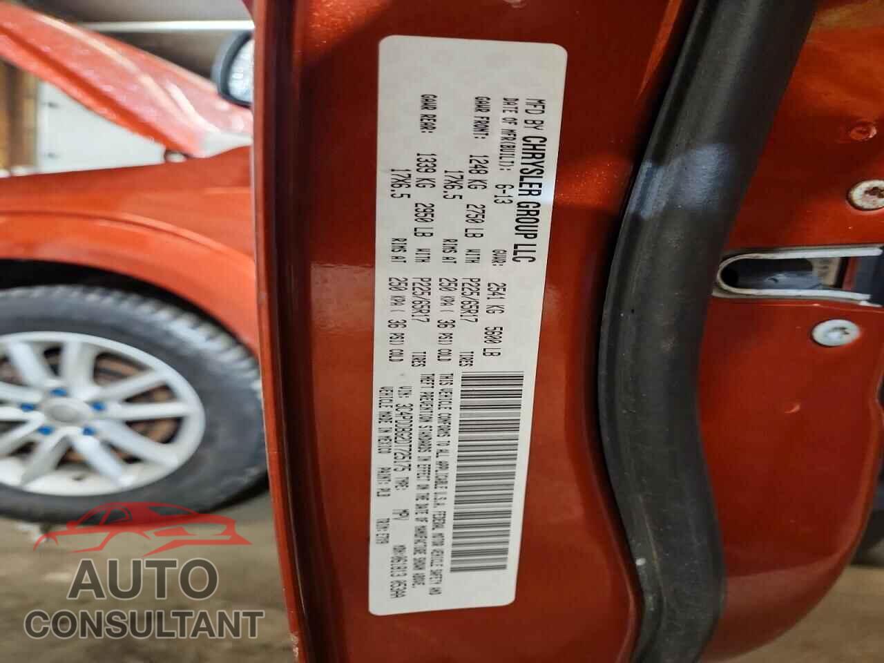 DODGE JOURNEY 2013 - 3C4PDDBG2DT725175