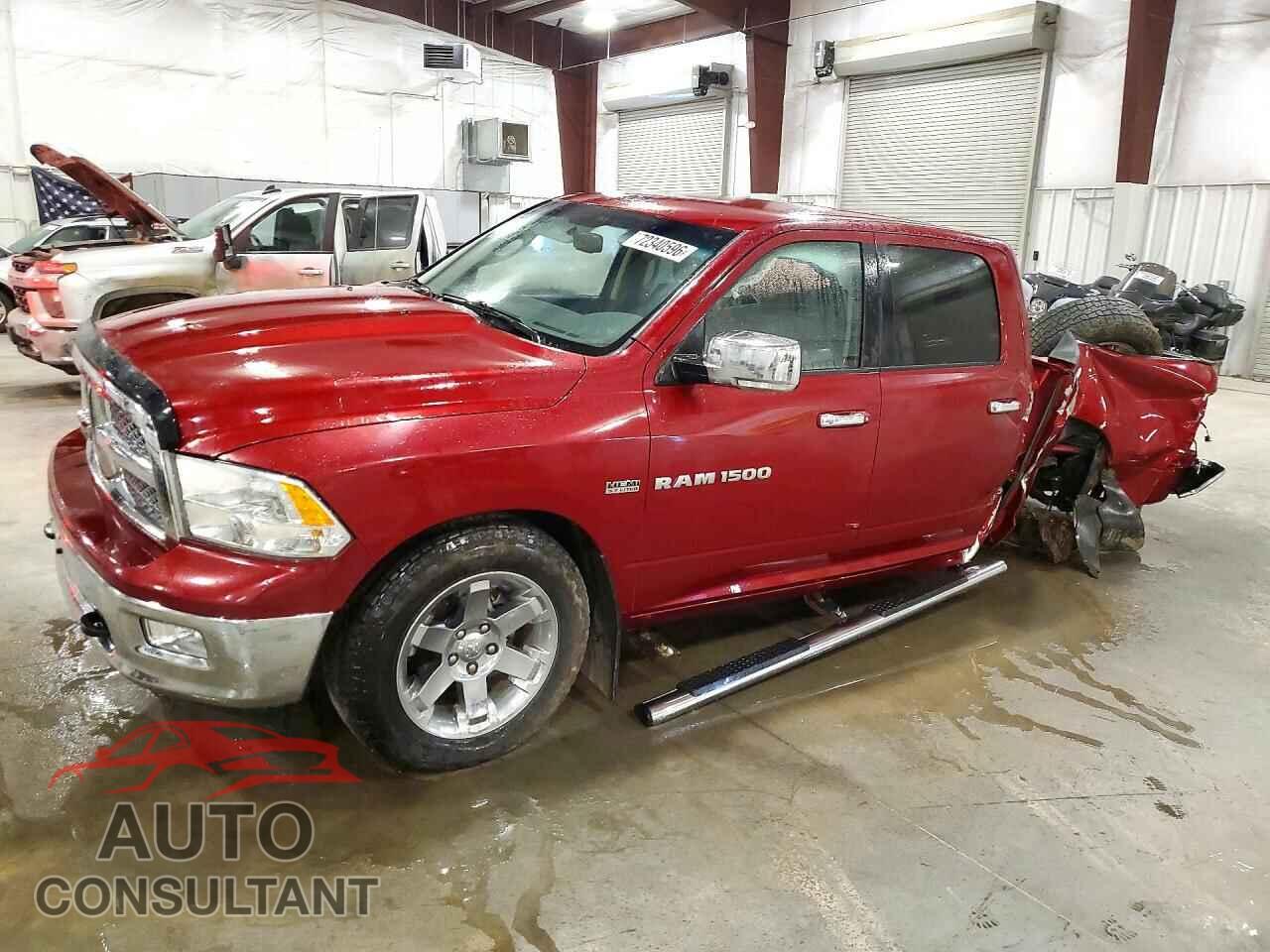 DODGE RAM 1500 2011 - 1D7RV1CT0BS544645