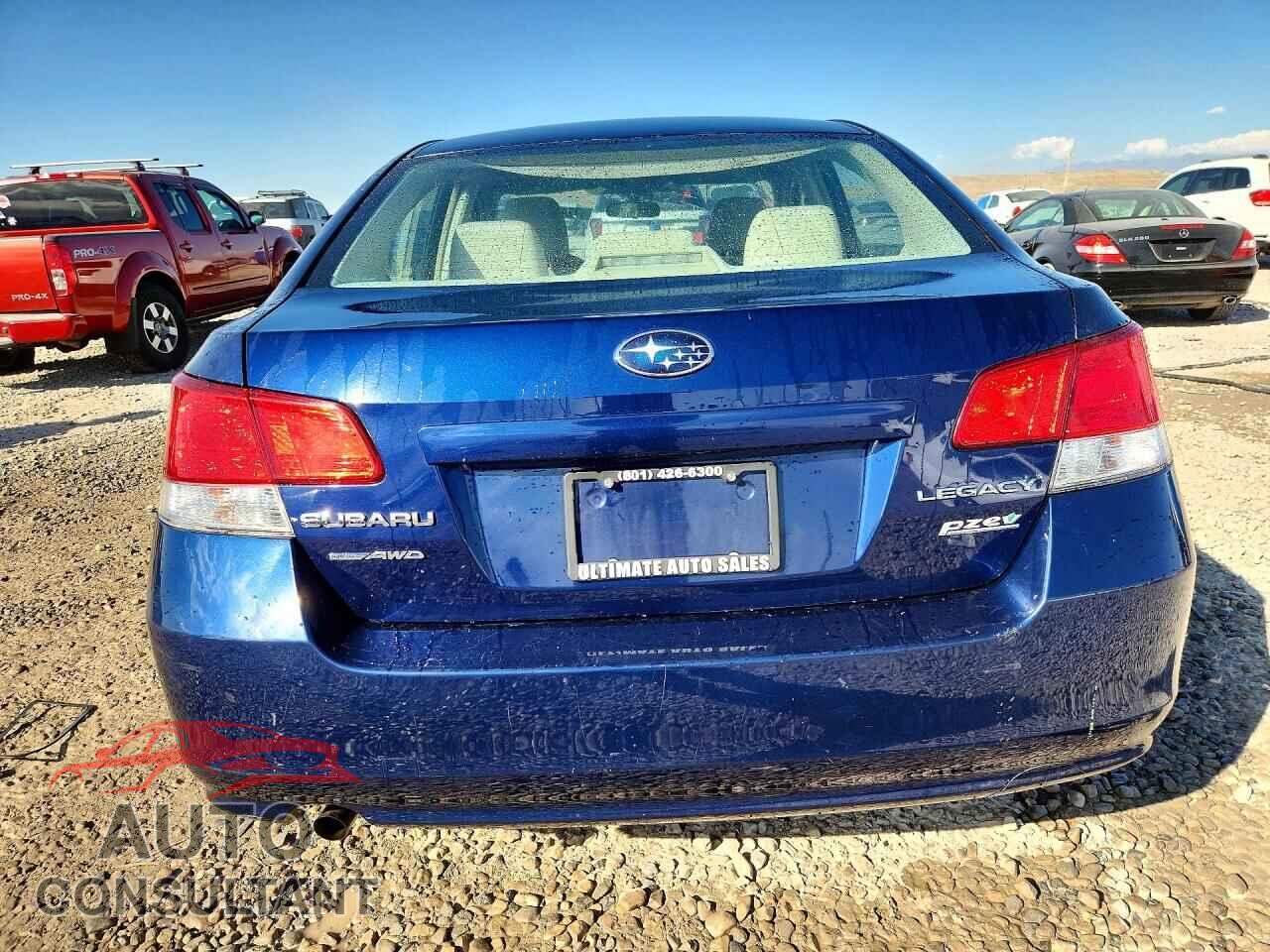 SUBARU LEGACY 2011 - 4S3BMBA64B3255098
