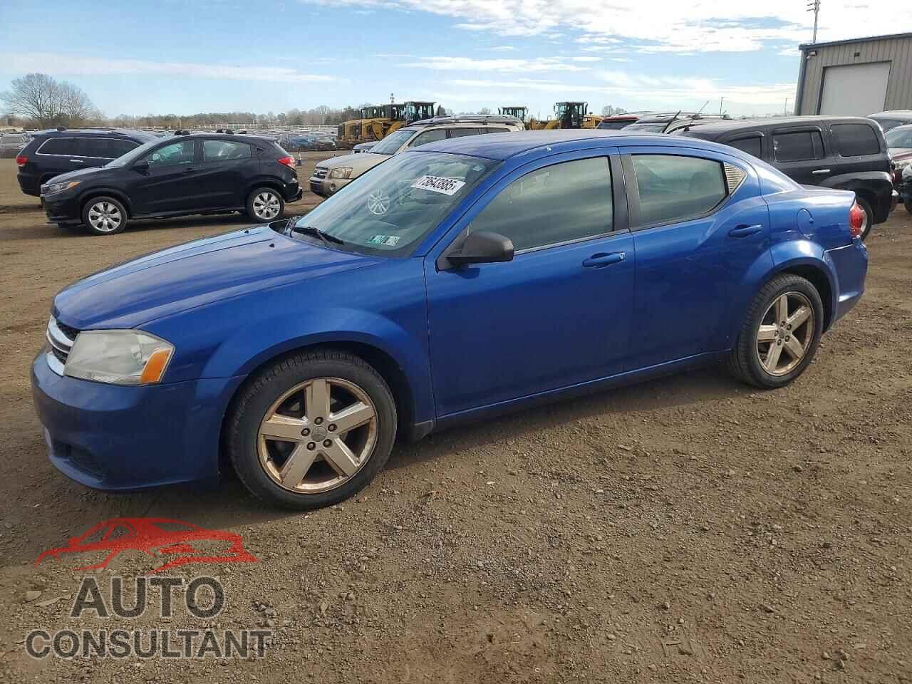 DODGE AVENGER 2013 - 1C3CDZAB8DN563865