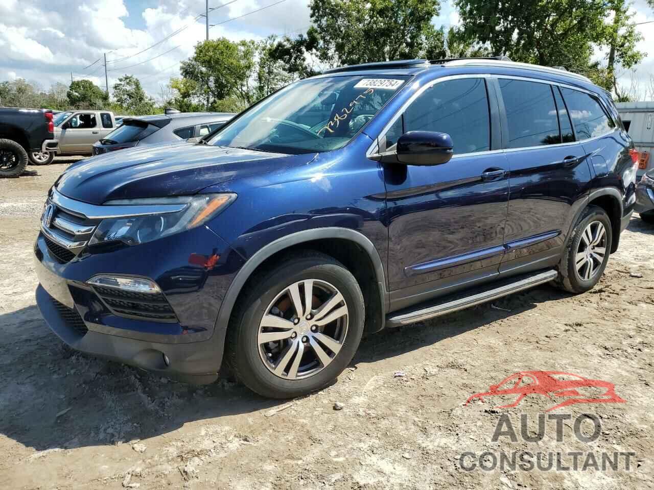 HONDA PILOT 2017 - 5FNYF6H54HB050143