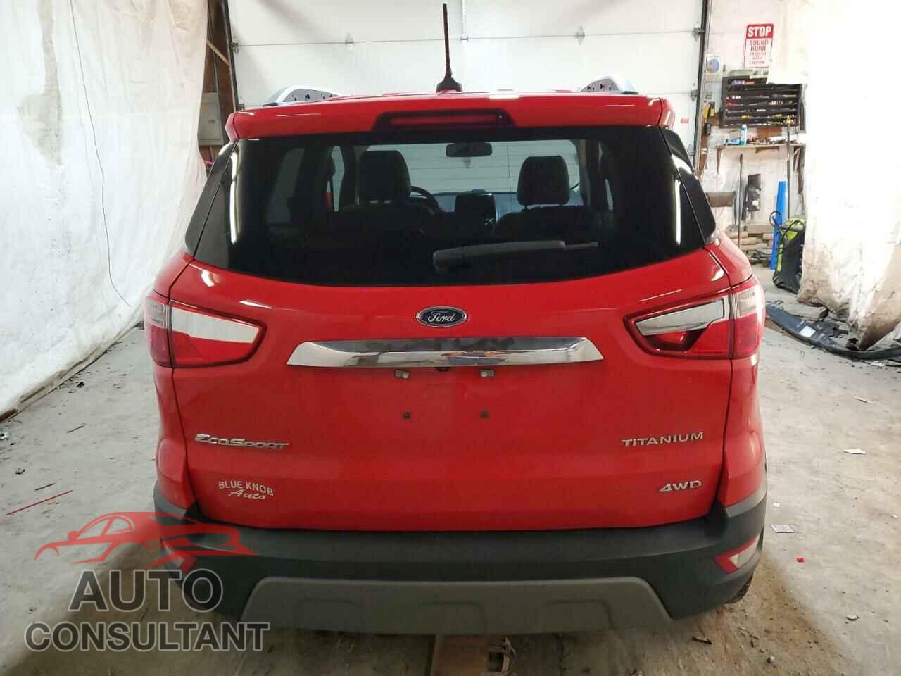 FORD ECOSPORT 2020 - MAJ6S3KL0LC316567