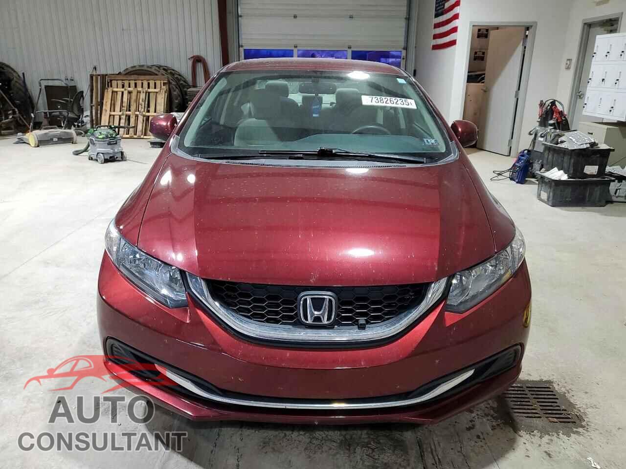 HONDA CIVIC 2013 - 2HGFB2F57DH586248