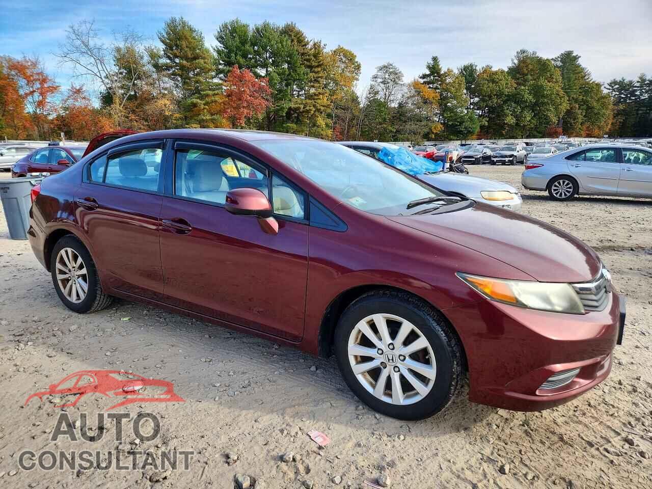 HONDA CIVIC 2012 - 2HGFB2F99CH543421