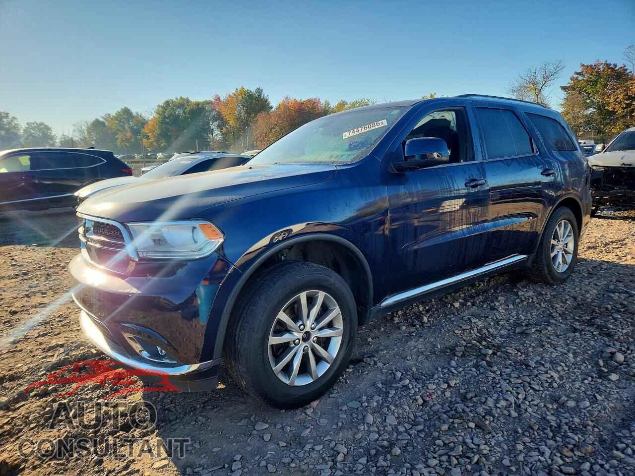 DODGE DURANGO 2017 - 1C4RDJAG0HC814639