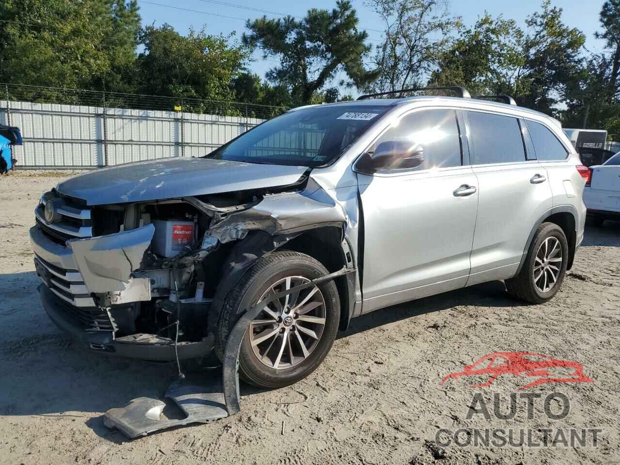 TOYOTA HIGHLANDER 2018 - 5TDJZRFH4JS823380