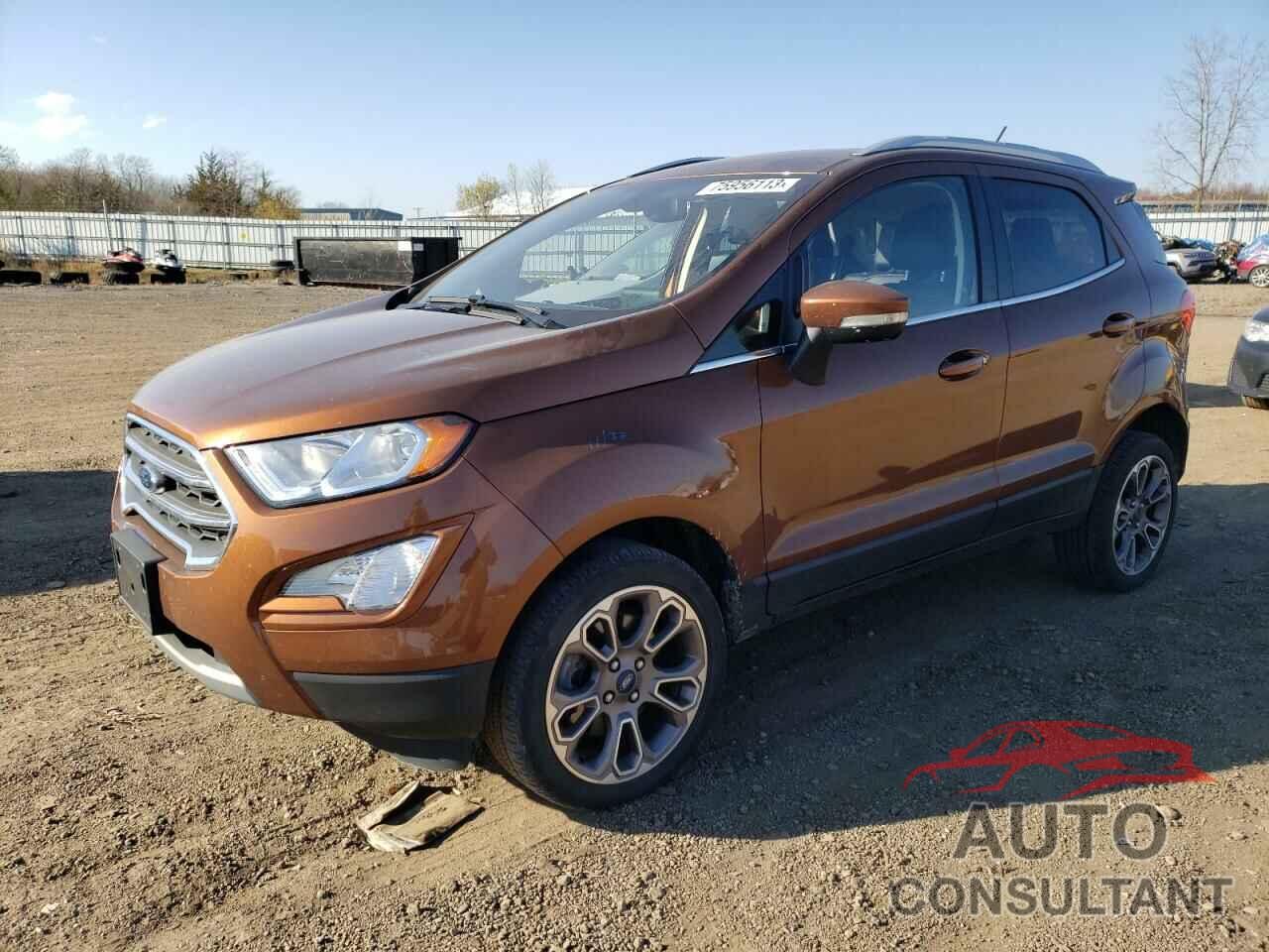 FORD ECOSPORT 2019 - MAJ6S3KLXKC269305