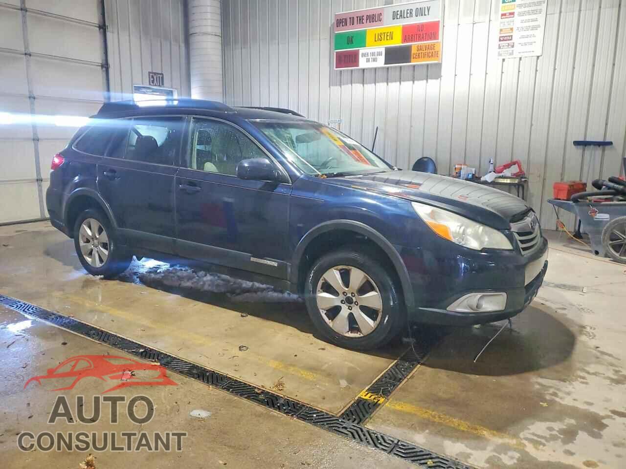 SUBARU OUTBACK 2012 - 4S4BRBCC1C3260468