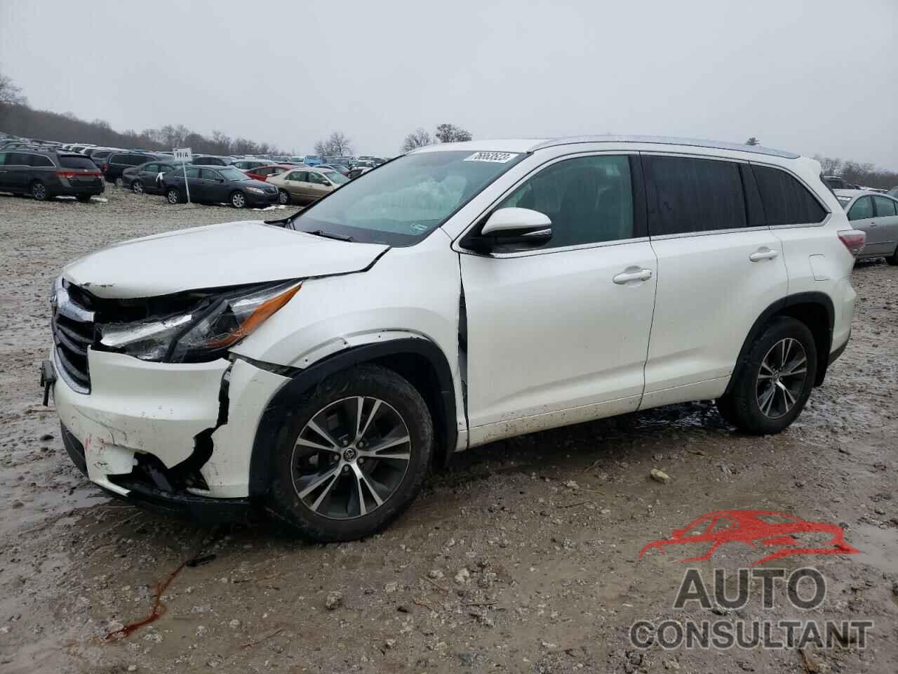 TOYOTA HIGHLANDER 2016 - 5TDJKRFH0GS248952