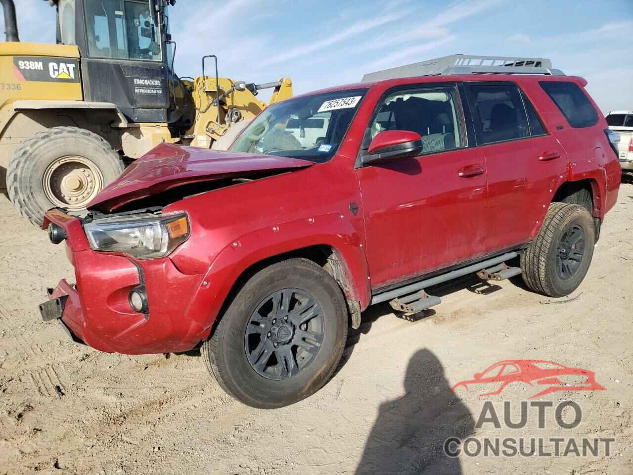 TOYOTA 4RUNNER 2016 - JTEBU5JR1G5335218