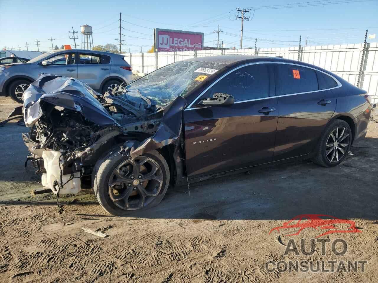 CHEVROLET MALIBU 2021 - 1G1ZD5ST8MF018497