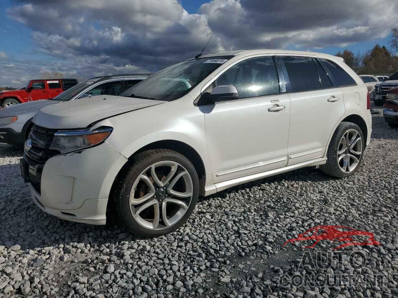 FORD EDGE 2013 - 2FMDK4AK2DBA15649