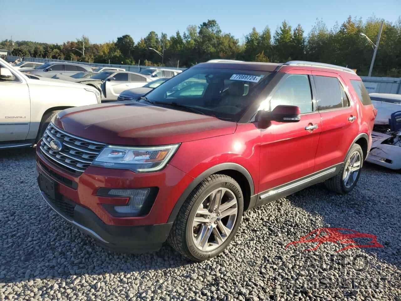 FORD EXPLORER 2017 - 1FM5K7F86HGC82830