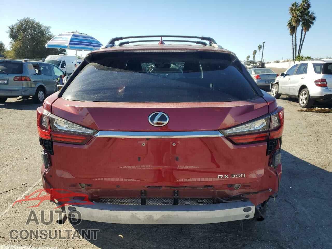 LEXUS RX350 2016 - 2T2ZZMCA8GC011025