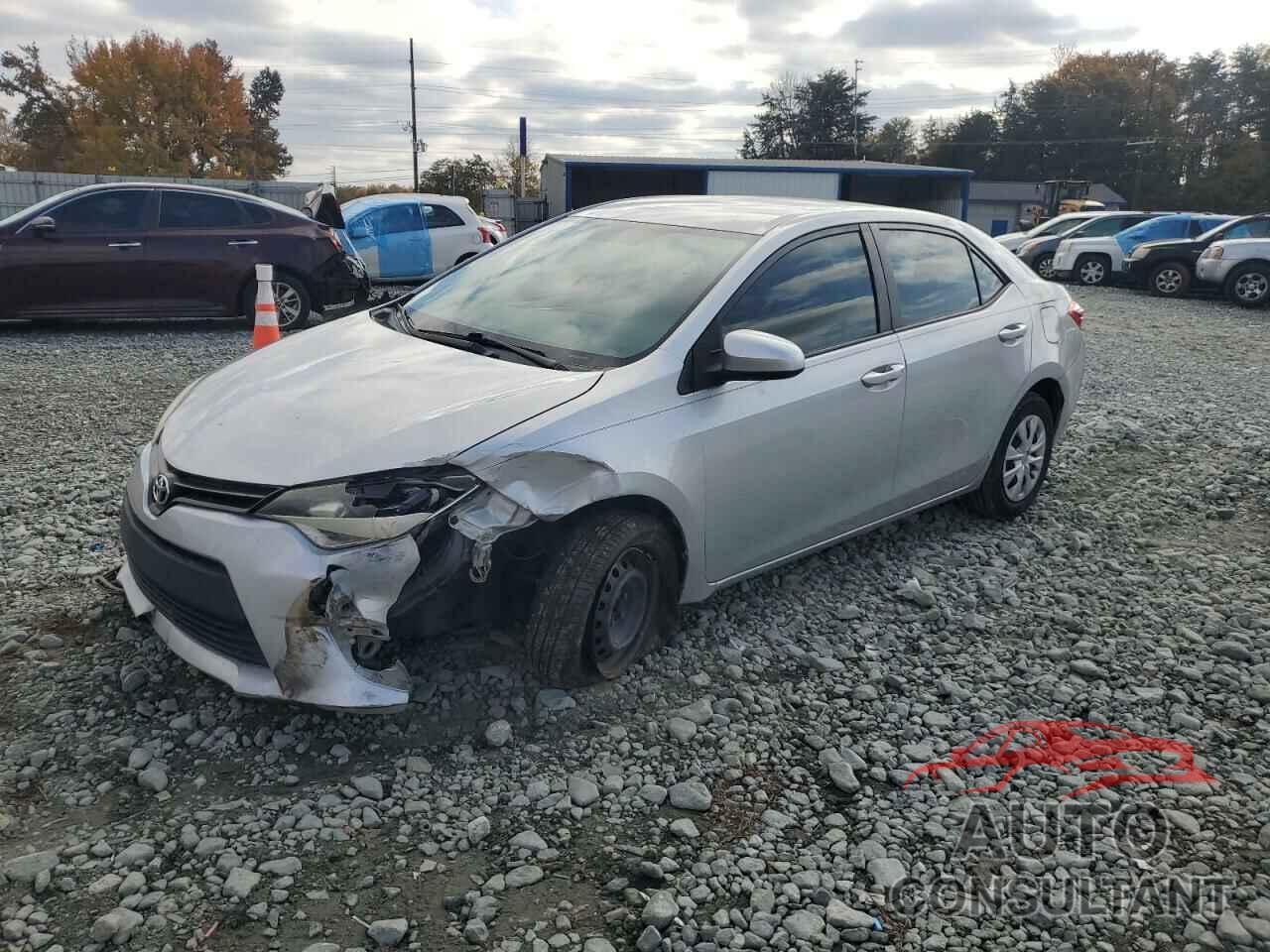 TOYOTA COROLLA 2014 - 5YFBURHE6EP131609