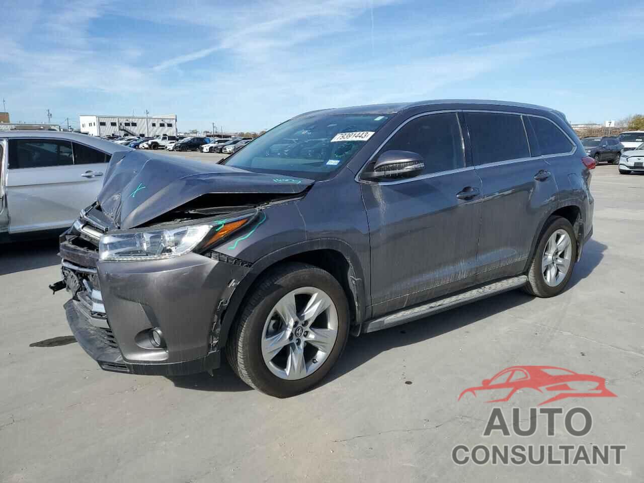 TOYOTA HIGHLANDER 2017 - 5TDYZRFH1HS226583