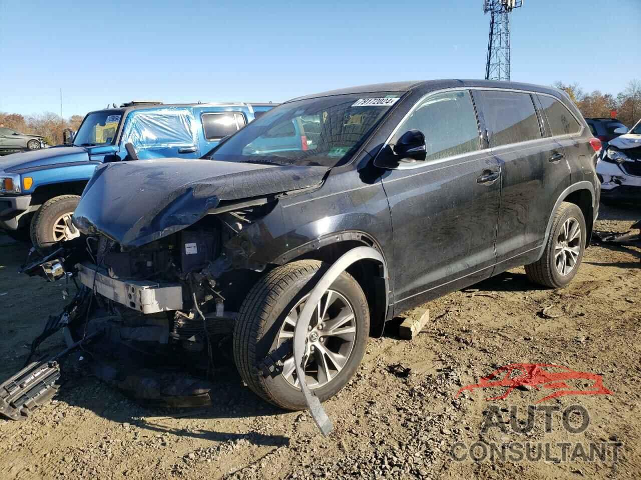 TOYOTA HIGHLANDER 2018 - 5TDBZRFH2JS874915