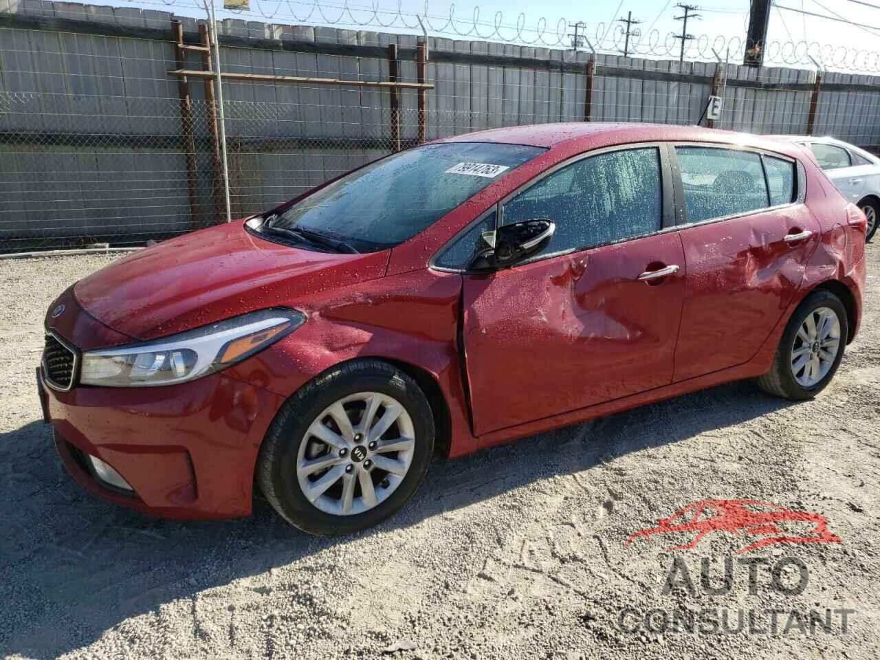 KIA FORTE 2017 - KNAFK5A84H5678431