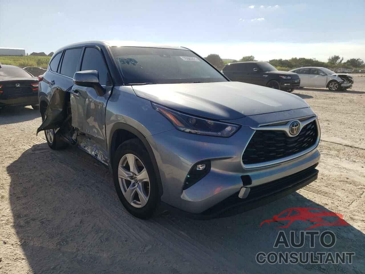 TOYOTA HIGHLANDER 2021 - 5TDZZRAH7MS068420