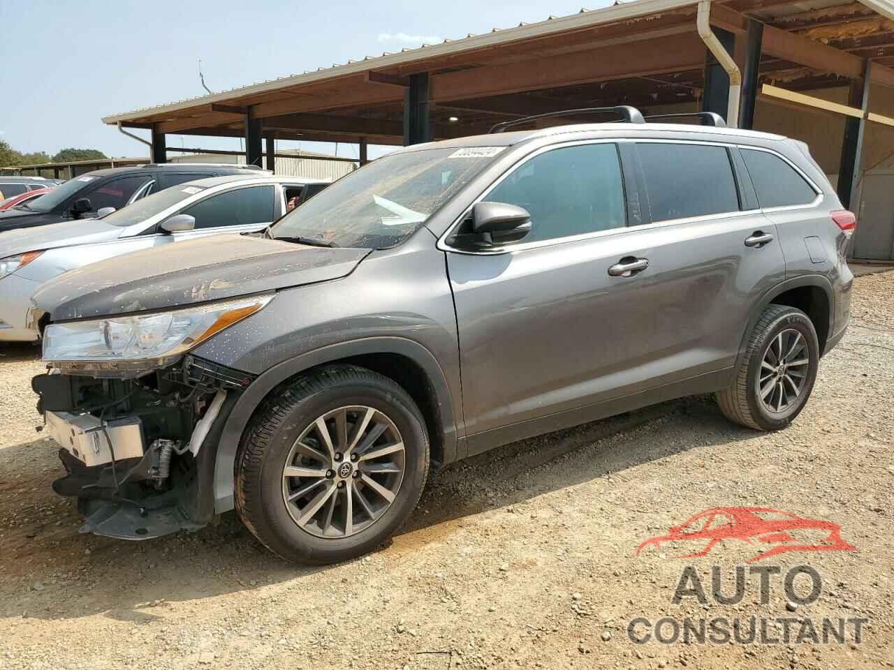 TOYOTA HIGHLANDER 2019 - 5TDKZRFH1KS324915