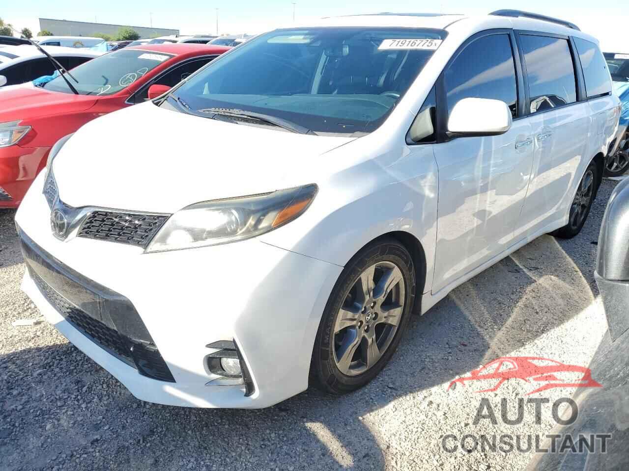 TOYOTA SIENNA 2018 - 5TDXZ3DC9JS930049