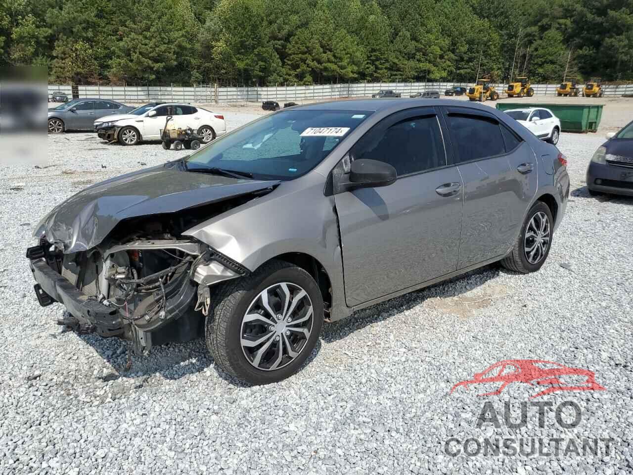 TOYOTA COROLLA 2016 - 2T1BURHE2GC601556