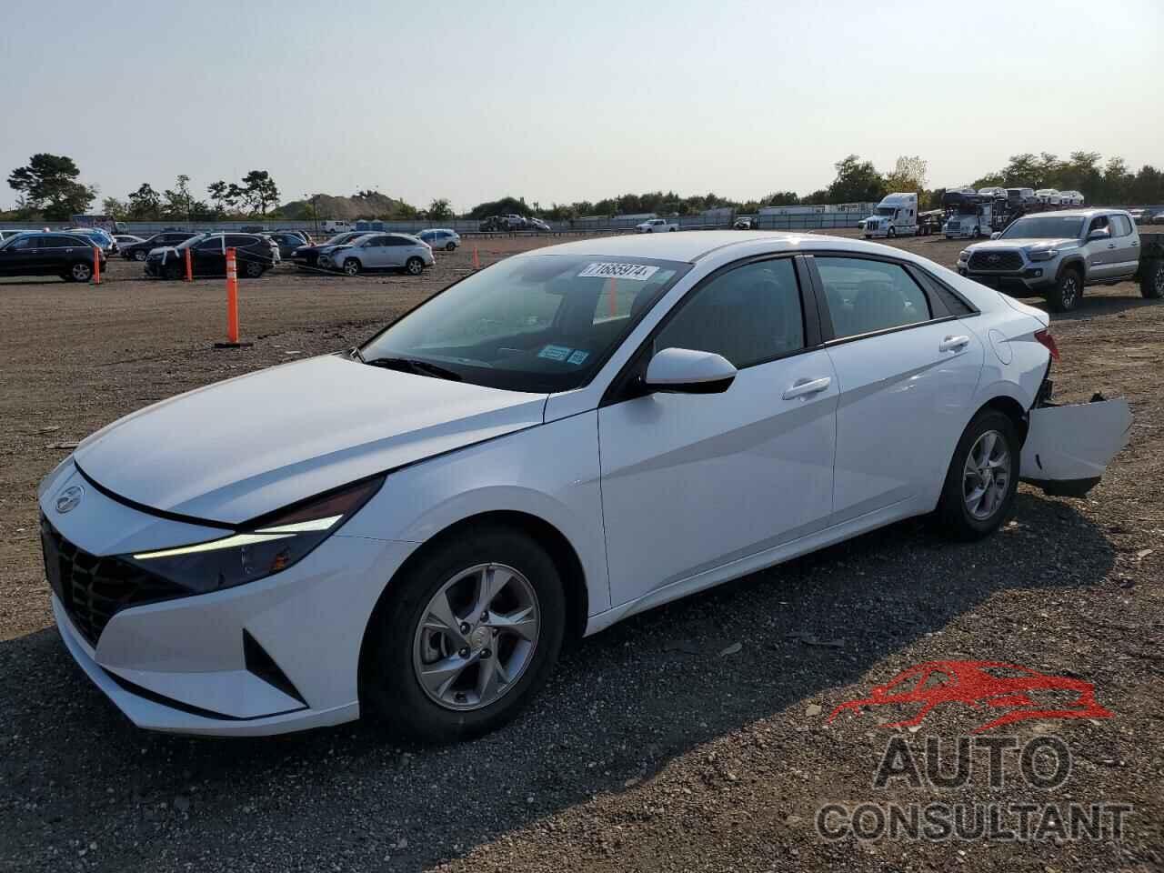 HYUNDAI ELANTRA 2021 - 5NPLL4AG3MH025684