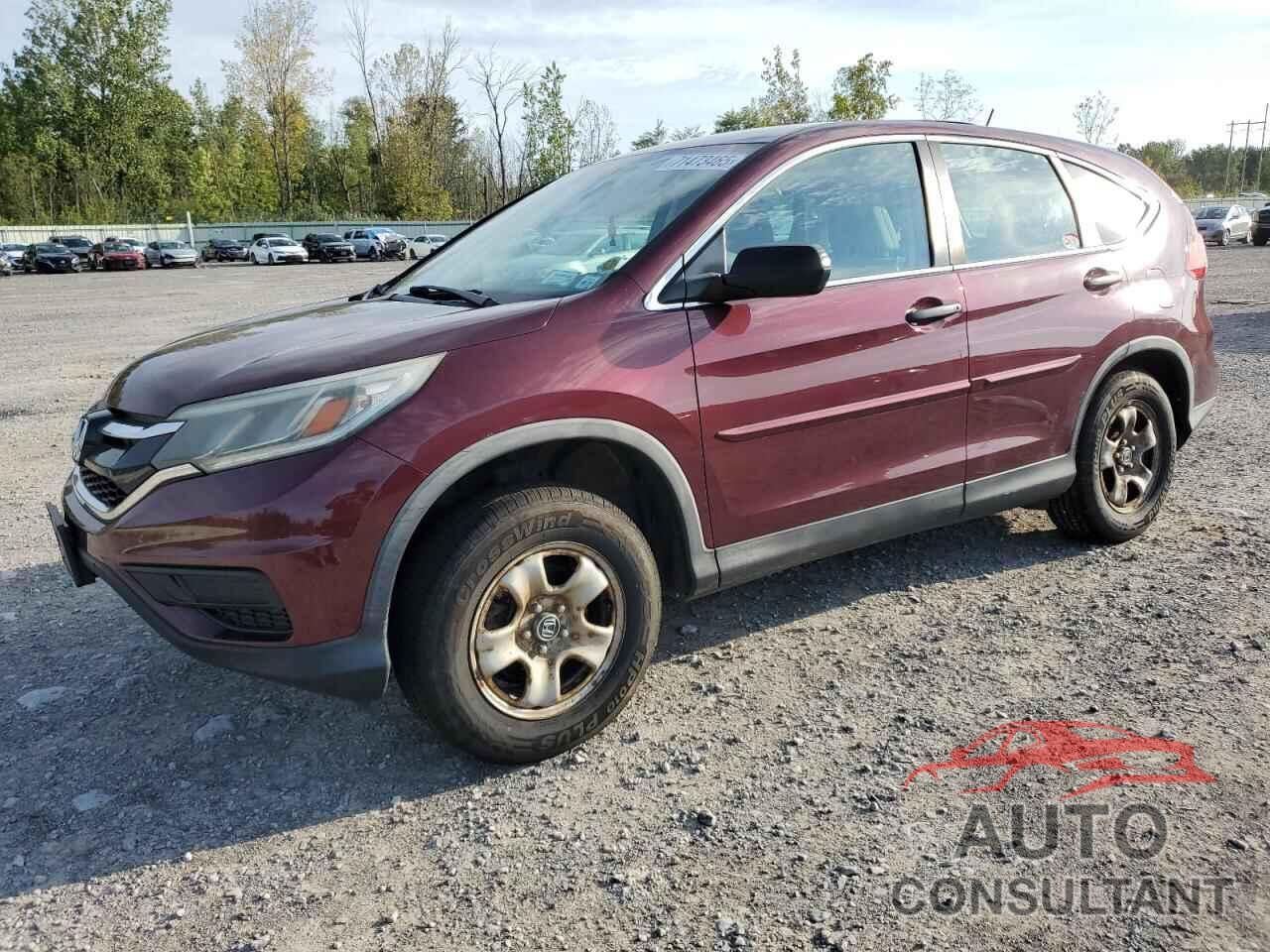 HONDA CRV 2015 - 5J6RM4H30FL092293