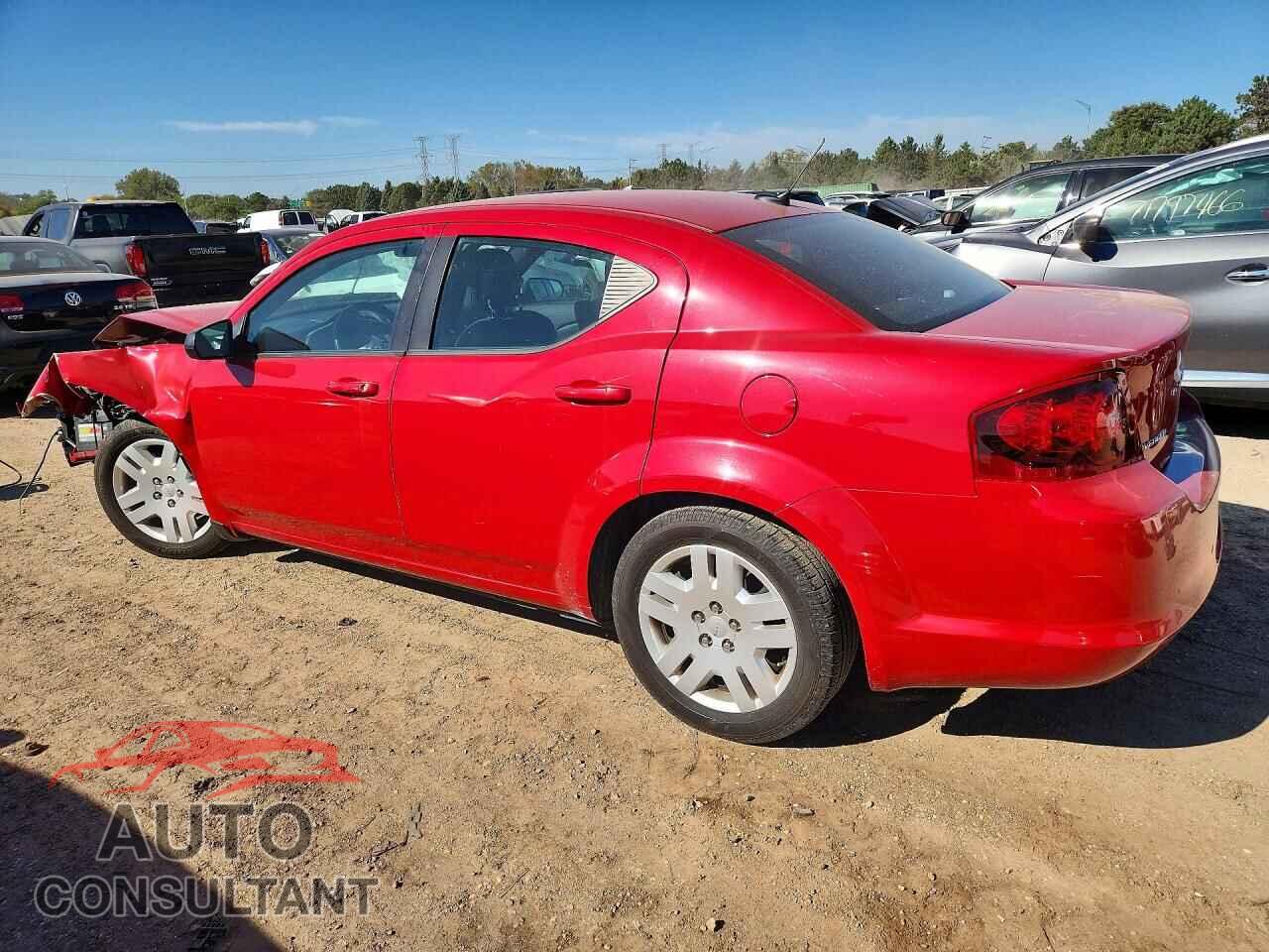 DODGE AVENGER 2013 - 1C3CDZAB3DN613488