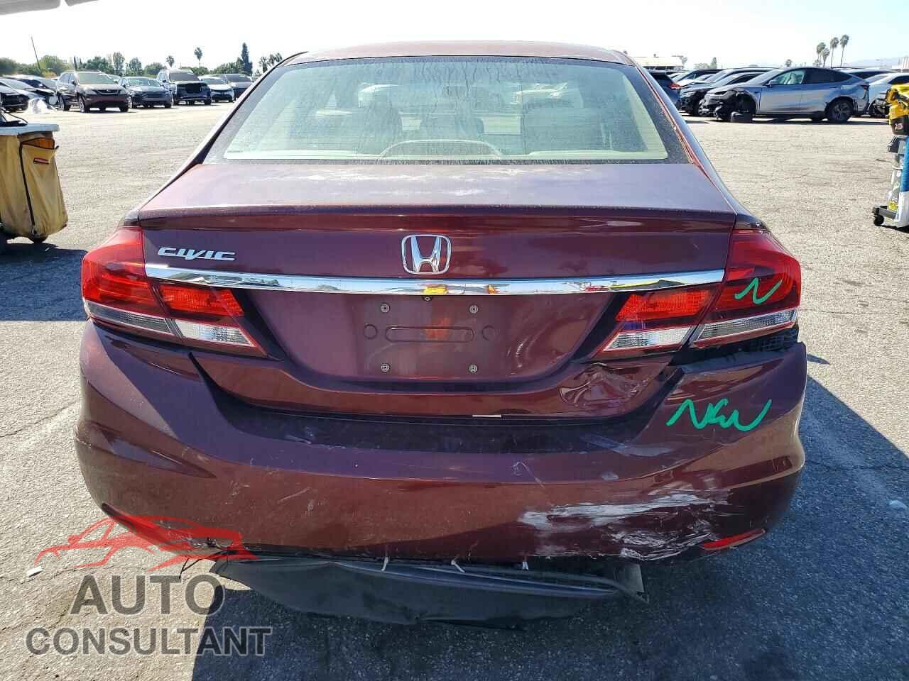 HONDA CIVIC 2013 - 19XFB2F58DE225816