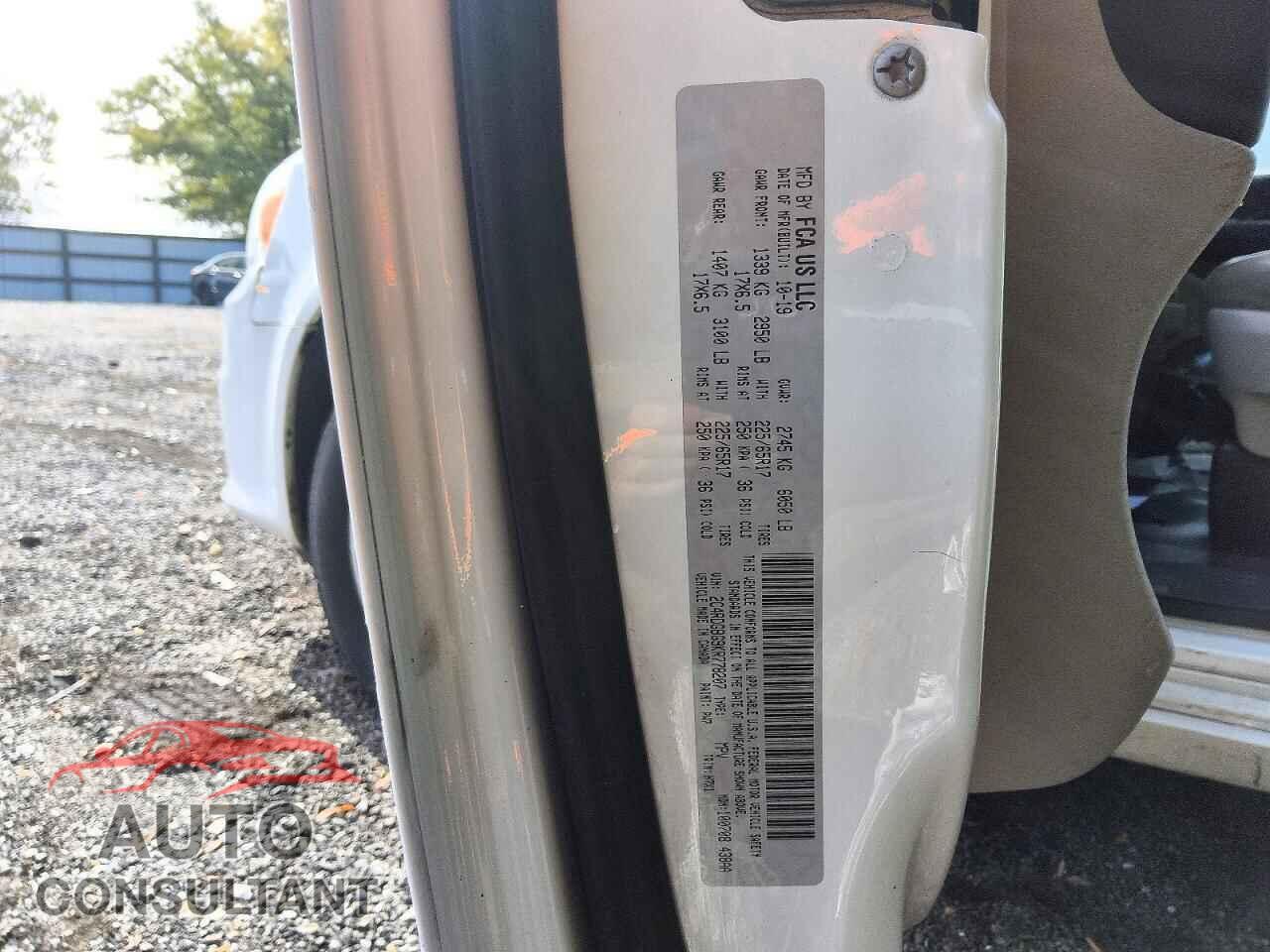 DODGE CARAVAN 2019 - 2C4RDGBG9KR778207