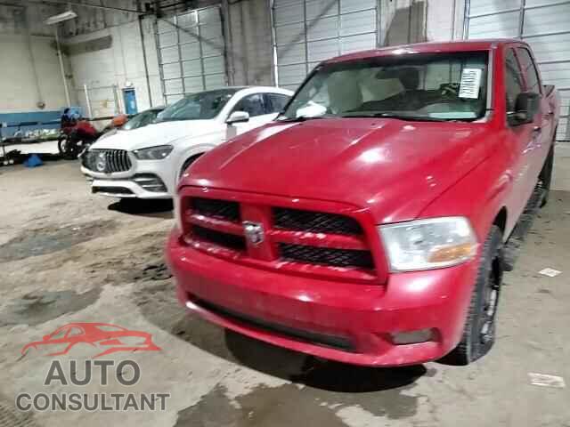 DODGE RAM 1500 2012 - 1C6RD7KT8CS176855
