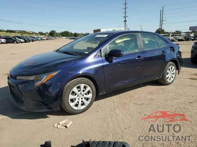 TOYOTA COROLLA 2020 - JTDEPRAE1LJ057905