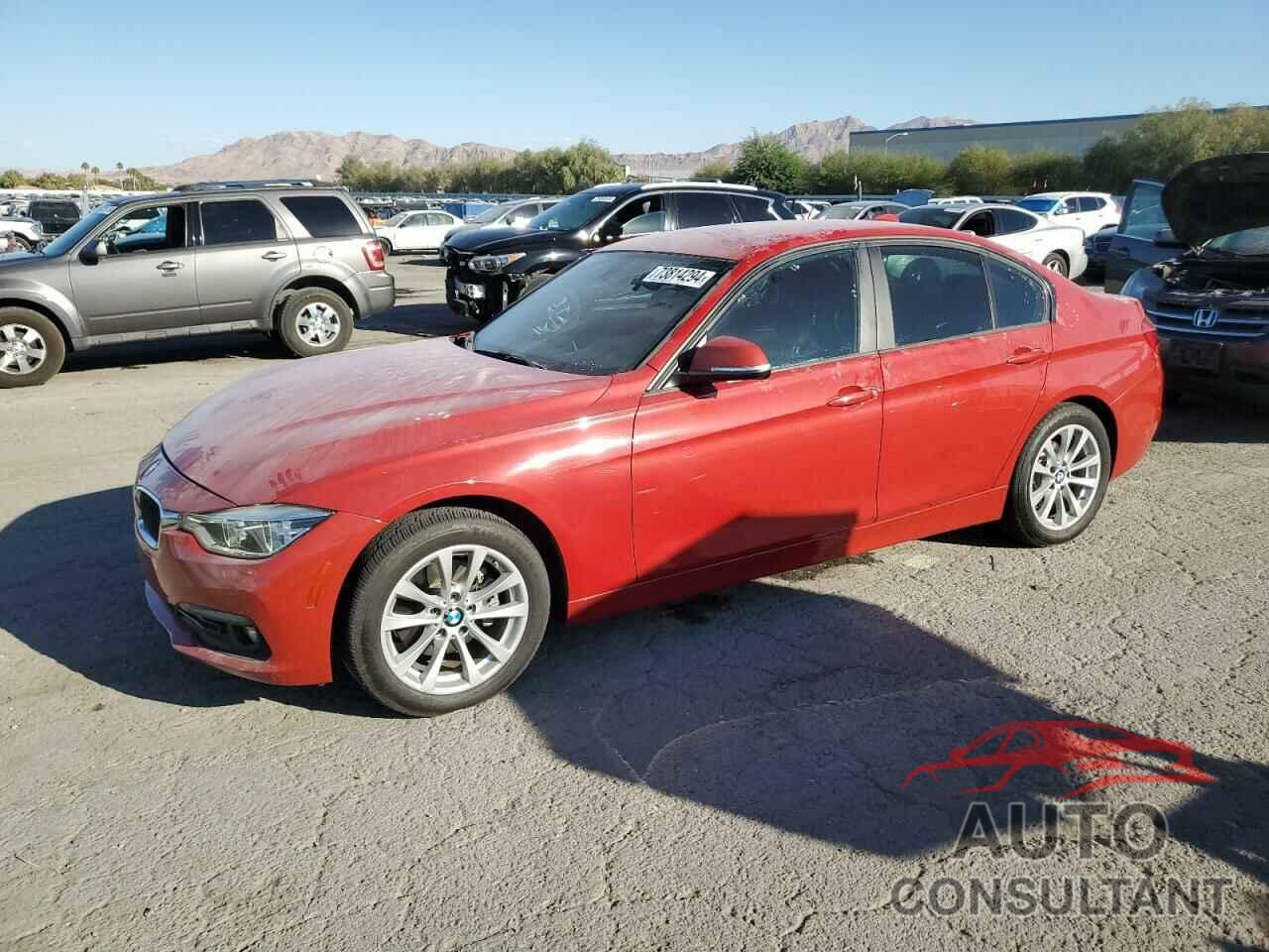 BMW 3 SERIES 2018 - WBA8E1G51JNU92406